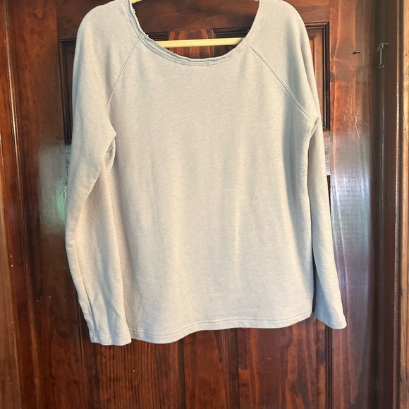 Victoria's Secret PINK White Top with Black Trim - Picture 3 of 3